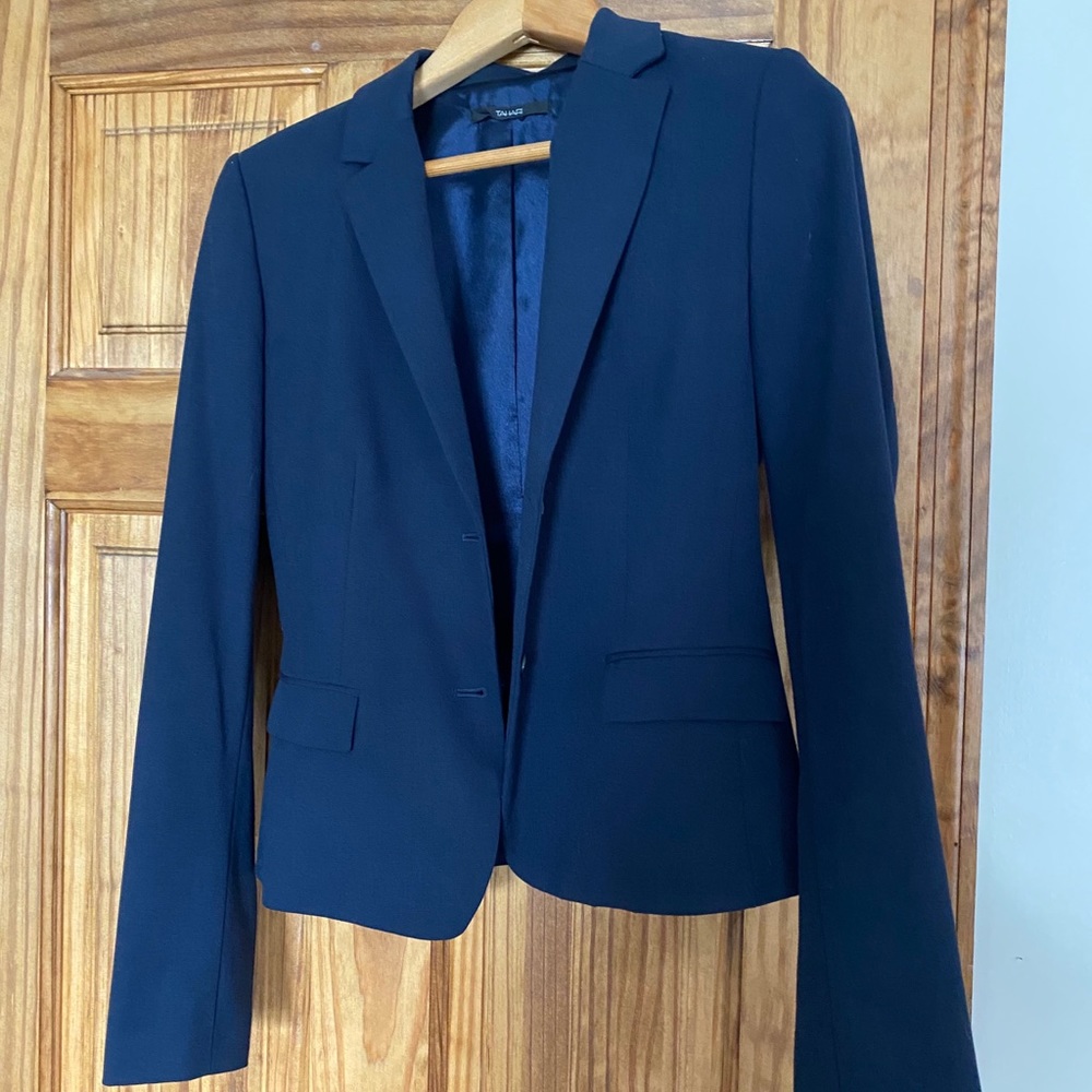 Navy Blue Tahari Blazer Size 4